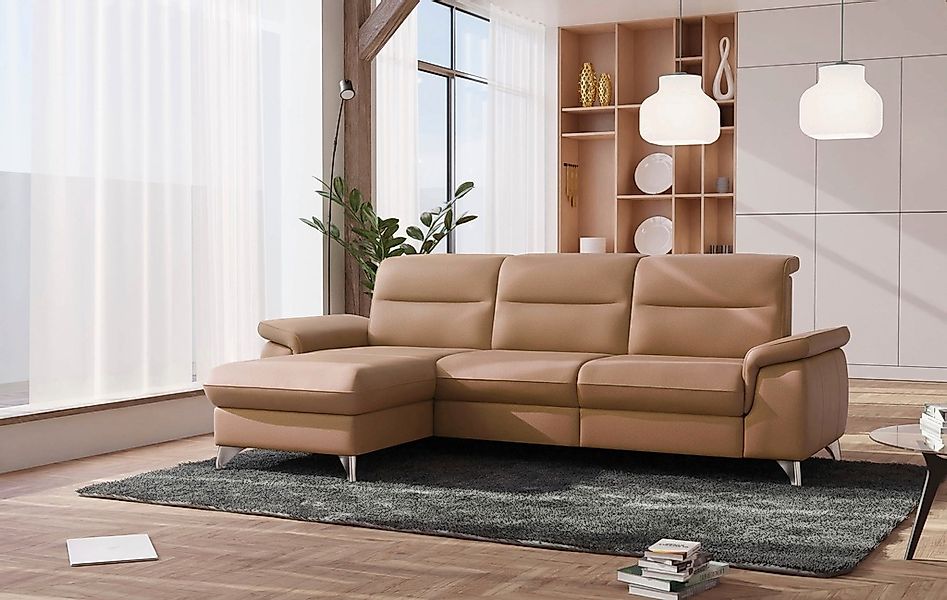 sit&more Ecksofa "Astoria L-Form", wahlweise mit motorischer Relaxfunktion günstig online kaufen