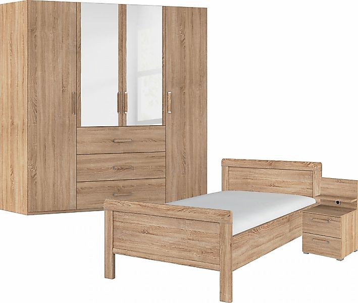 rauch Schlafzimmer-Set "Komplettschlafzimmer Schlafzimmer EVELYN" Set, 3 St günstig online kaufen