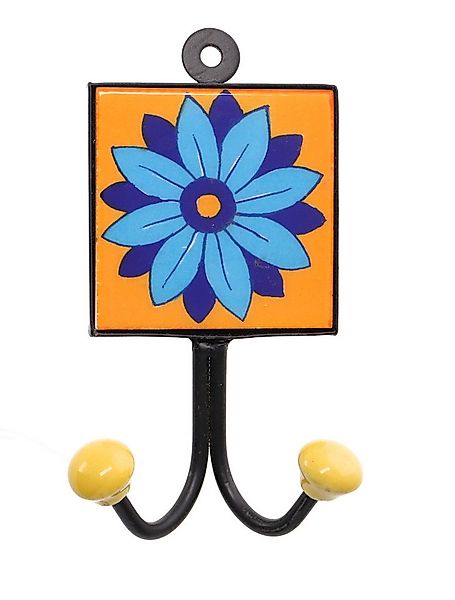 Guru-Shop Kleiderhaken Doppelwandhaken, Garderobenhaken mit.. günstig online kaufen