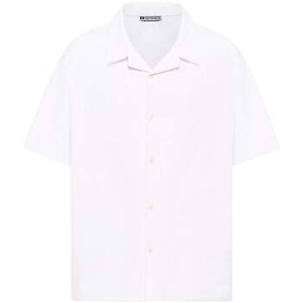 Dandalo  Hemdbluse Ben Oversize Lapel Collar Short Sleeve Shirt günstig online kaufen