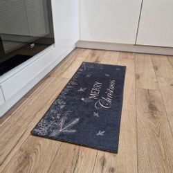 Mazovia Designteppich Weihnachten Teppichmatte für Küche, günstig online kaufen