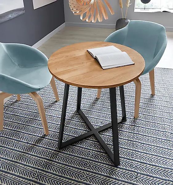 andas Esstisch »Crocus«, Tischplatte aus massivem Eichenholz günstig online kaufen