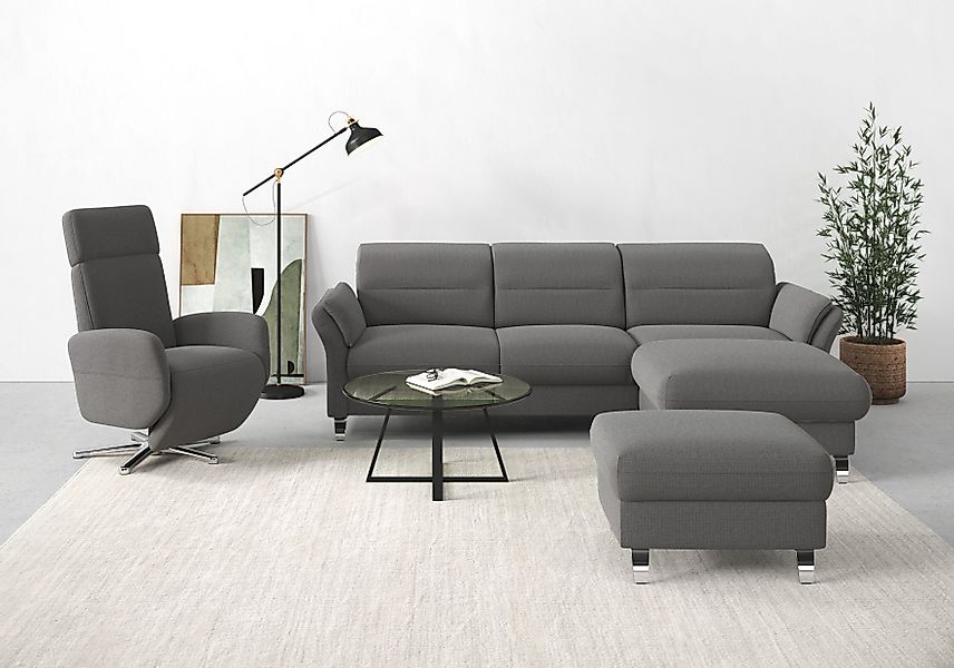 sit&more Ecksofa Grenoble L-Form mit Federkern, günstig online kaufen
