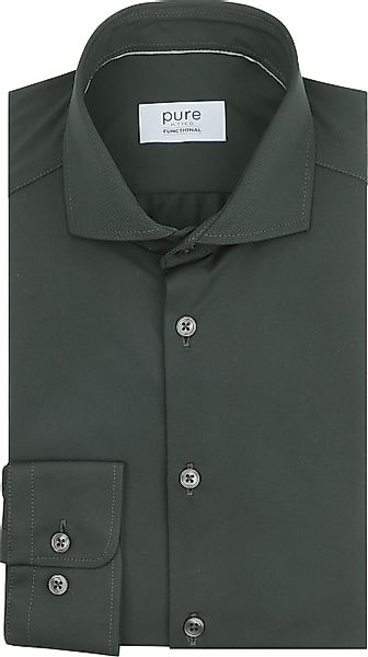 Pure The Functional Shirt Super Stretch Dunkelgrün - Größe 43 günstig online kaufen