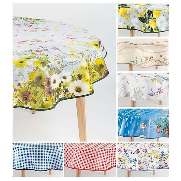 laro Tischdecke Wachstuch-Tischdecken Abwaschbar günstig online kaufen