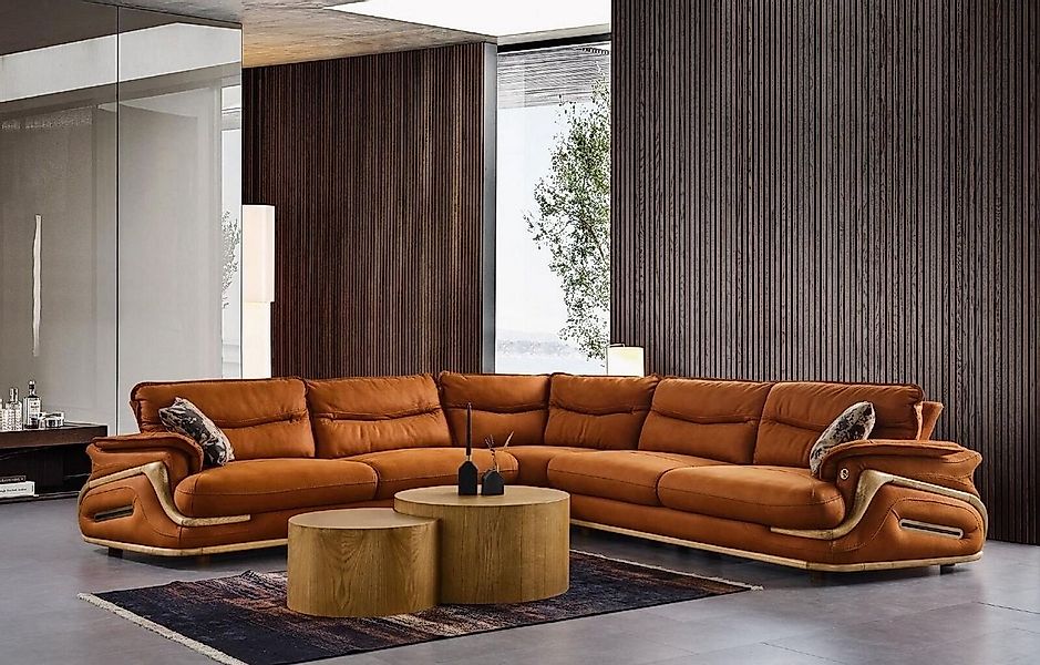 JVmoebel Ecksofa Sofa Eckcouch Sofas Couchen Wohnlandschaft Eckgarnitur Pol günstig online kaufen