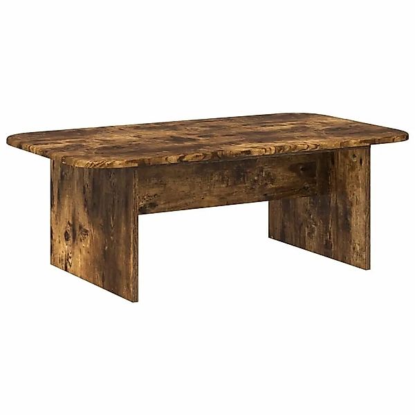 vidaXL Couchtisch Geräucherte Eiche 93 x 53 x 33 cm Holzwerkstoff 891145 günstig online kaufen