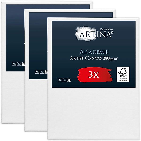 Artina Akademie Keilrahmen 60x80cm FSC 3tlg günstig online kaufen