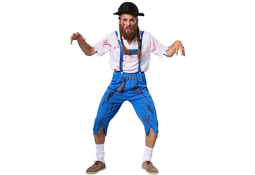 dressforfun Kostüm Herrenkostüm Gruseliger Zombie Urbayer, Knielange Hose u günstig online kaufen
