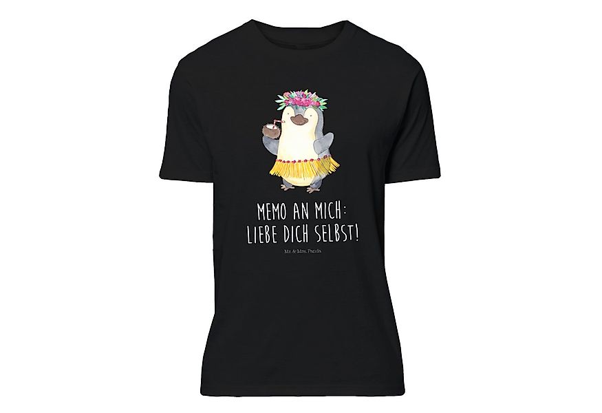 Mr. & Mrs. Panda T-Shirt Pinguin Kokosnuss - Schwarz - Geschenk, Frauen, Sh günstig online kaufen