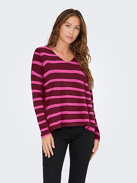 ONLY Strickpullover ONLAMALIO LIFE LS V-NECK günstig online kaufen