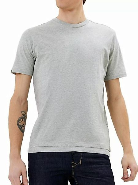 Diesel Rundhalsshirt Double Layer Shirt Grau - T-Diamantik-New 912 günstig online kaufen