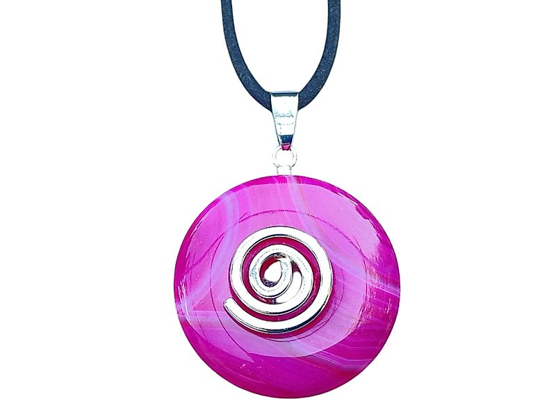 Steinfixx® Lange Kette echter Edelsteindonut 30 günstig online kaufen