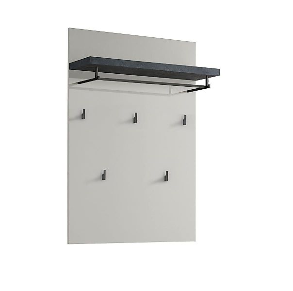 möbelando Wandgarderobe Pianura, 80 x 115 x 27.6 cm (B/H/T) günstig online kaufen
