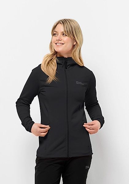 Jack Wolfskin Fleecejacke "BAISELBERG HOODED FZ W" mit Kapuze günstig online kaufen