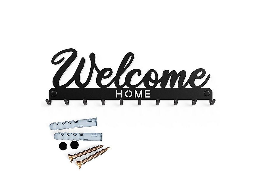 NOGGI - Home Decor Masters Schlüsselleiste Schlüsselbrett "WELCOME", (Schlü günstig online kaufen