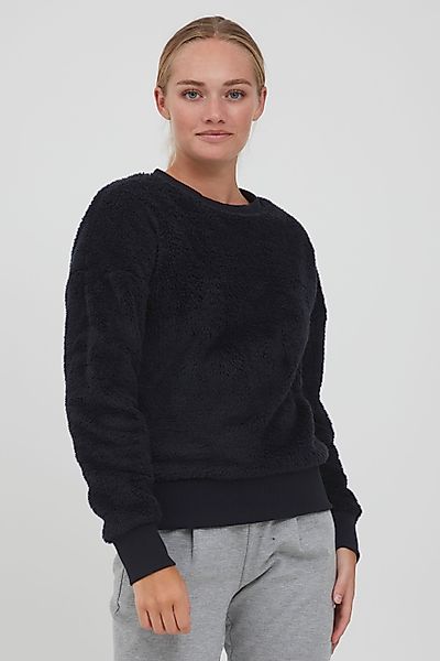 OXMO Rundhalspullover OXAnnica Teddy Pullover mit günstig online kaufen