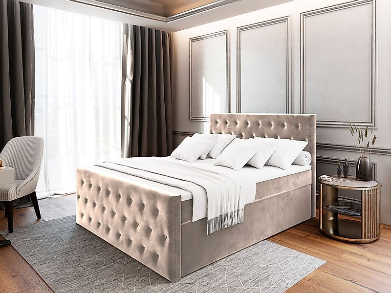 Masseno Boxbett FONDI 140x200 cm mit günstig online kaufen