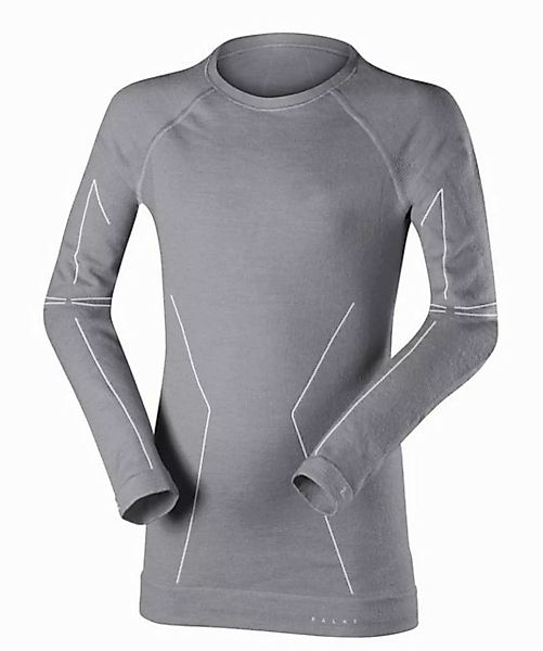 FALKE Langarmshirt Wool-Tech (1-tlg) mit feinster Merinowolle günstig online kaufen