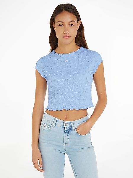 Tommy Jeans Rundhalsshirt TJW SLIM SMOCK günstig online kaufen