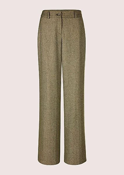 MADELEINE Stoffhose "Hose Palazzohose im Fischgratdesign" günstig online kaufen