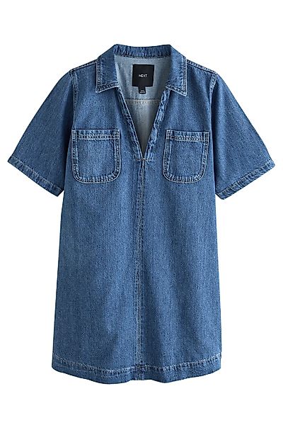 Next Jeanskleid Mini-Jeanskleid mit Fronttasche aus günstig online kaufen