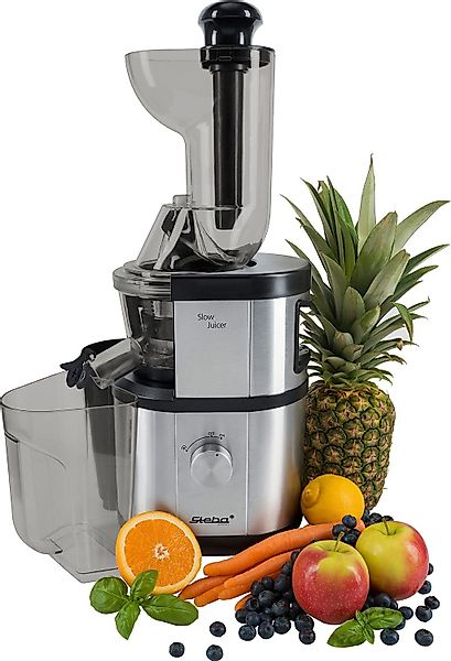 Steba Slow Juicer "Slow-Juicer E 400" 400 W schonend kaltes Pressverfahren günstig online kaufen