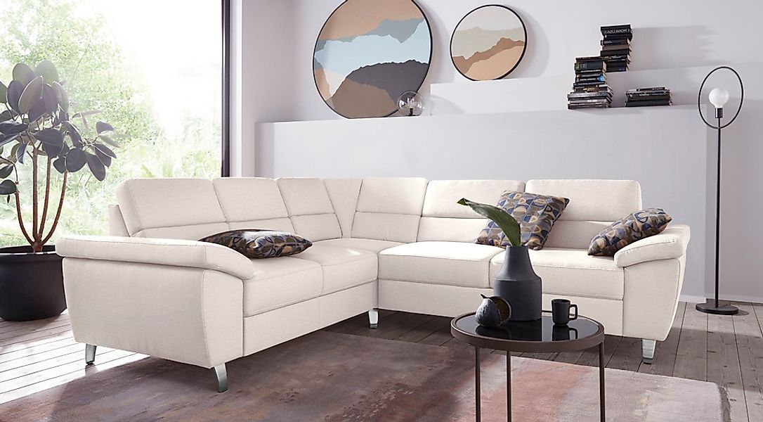 sit&more Ecksofa »Sorano L-Form«, wahlweise mit Bett- und Relaxfunktion, in günstig online kaufen