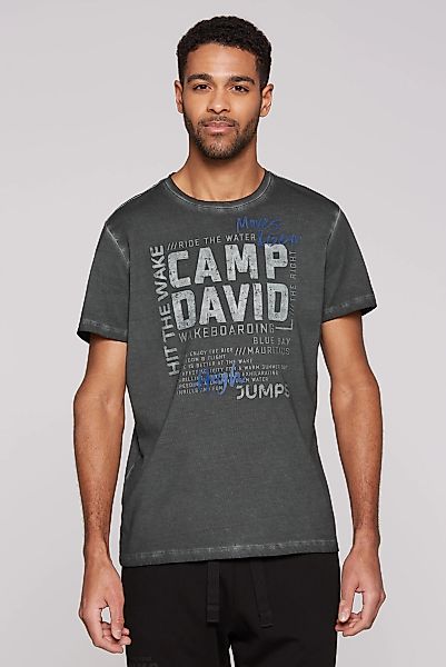 CAMP DAVID Rundhalsshirt, aus Baumwolle günstig online kaufen