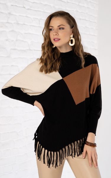 Passioni Strickpullover mit asymmetrischem Saum mit günstig online kaufen