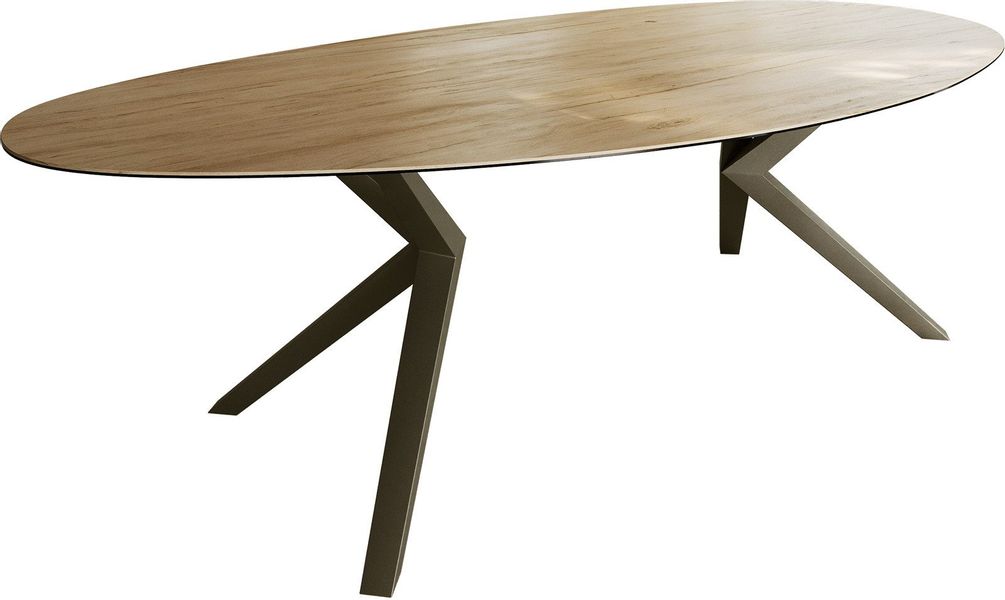 DELIFE Esstisch Edge, Oval Keramik Laminam® günstig online kaufen