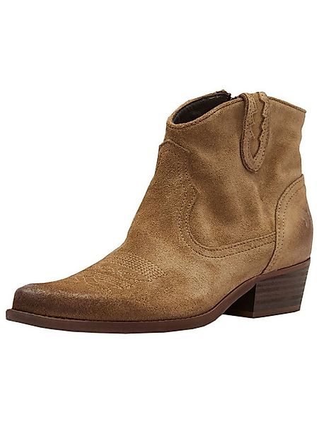 Felmini Stiefelette Leder . Cowboy Stiefelette günstig online kaufen