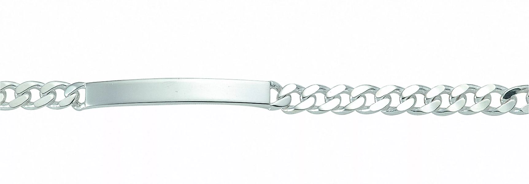 Adelia´s Silberarmband "925 Silber Flach Panzer Armband 21 cm Ø 7,2 mm", Si günstig online kaufen