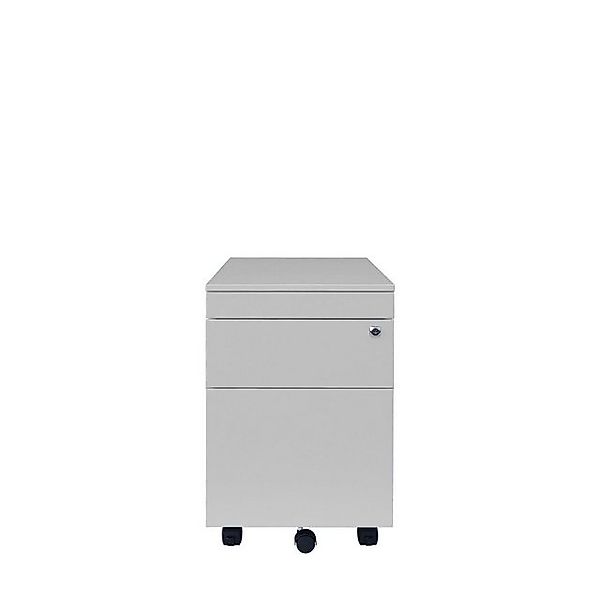 Steelboxx Fächerschrank Lüllmann® Rollcontainer, Seitengriffleiste, Stahlto günstig online kaufen