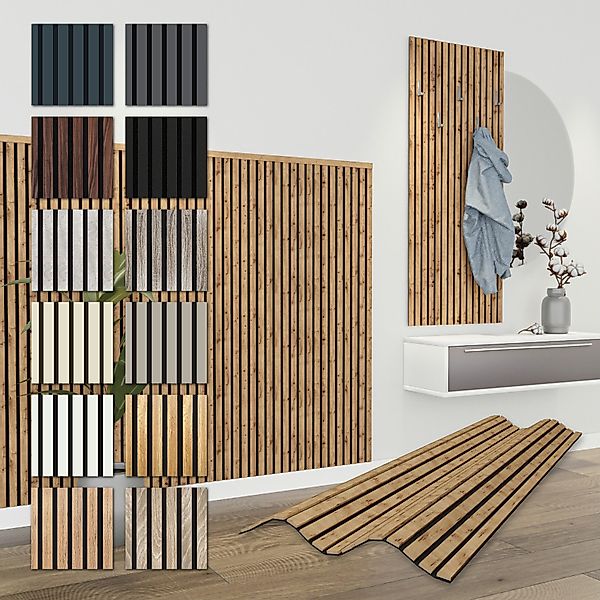 Hexim Wanddekoobjekt APH08 (Akustikpaneele 138,5x60cm Holz günstig online kaufen