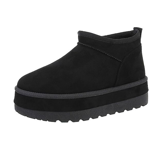 Ital-Design Damen Snowboots Freizeit Snowboots (87451908) Flach Stiefelette günstig online kaufen