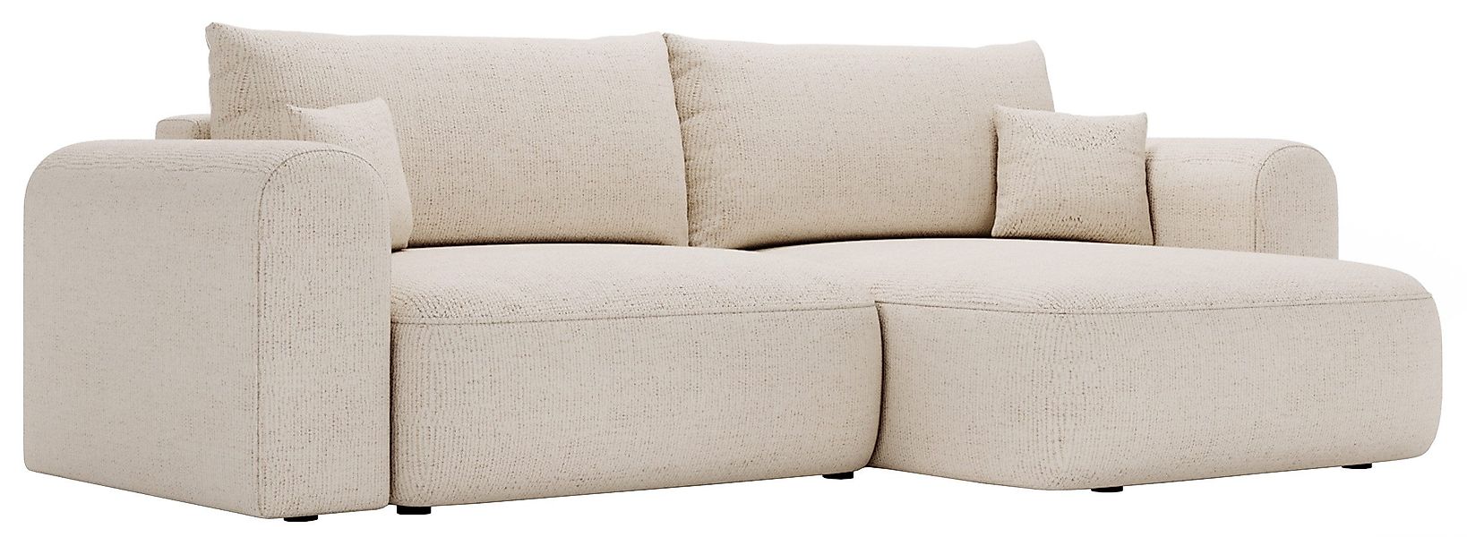 MKS MÖBEL Ecksofa NELSON, Set, Wellenfedern, günstig online kaufen