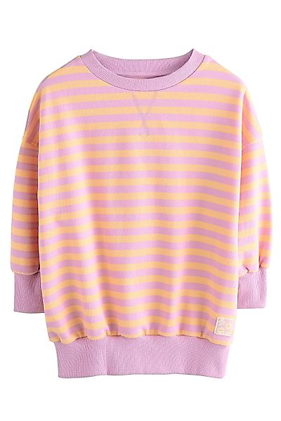 Next Sweater Gestreiftes Sweatshirt aus 100 % günstig online kaufen