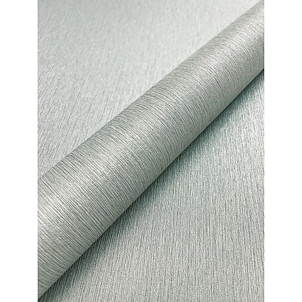 Newroom Vliestapete Deverell Uni Silver Unifarbe Modern FSC® günstig online kaufen