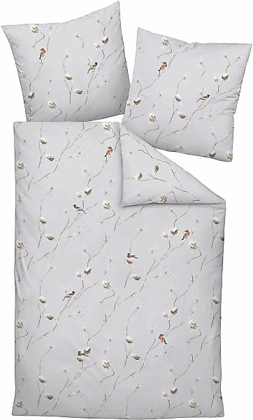 Janine Bettwäsche "Mako-Satin45094 08" mit Reissverschluss günstig online kaufen