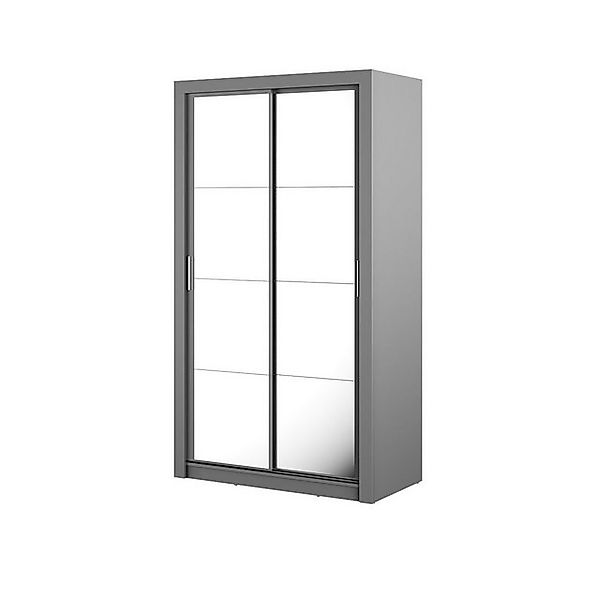 Compleo Schwebetürenschrank kleiner Schwebetürenschrank mit Spiegel, Breite günstig online kaufen