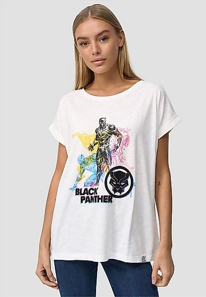 Recovered T-Shirt Black Panther (1-tlg) mit coolem Black Panther-Print günstig online kaufen