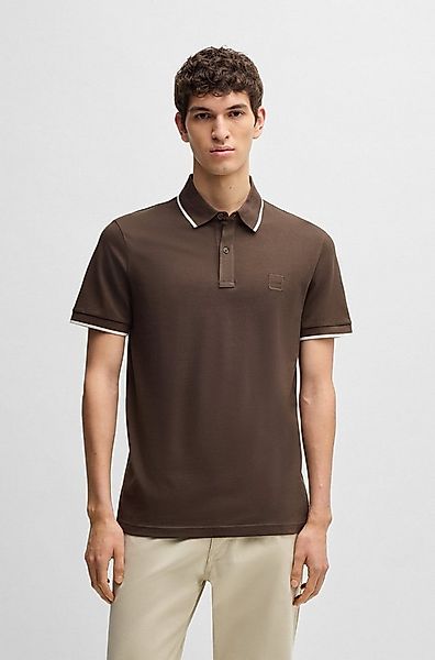 BOSS ORANGE Poloshirt Passertip mit BOSS Logo-Badge günstig online kaufen