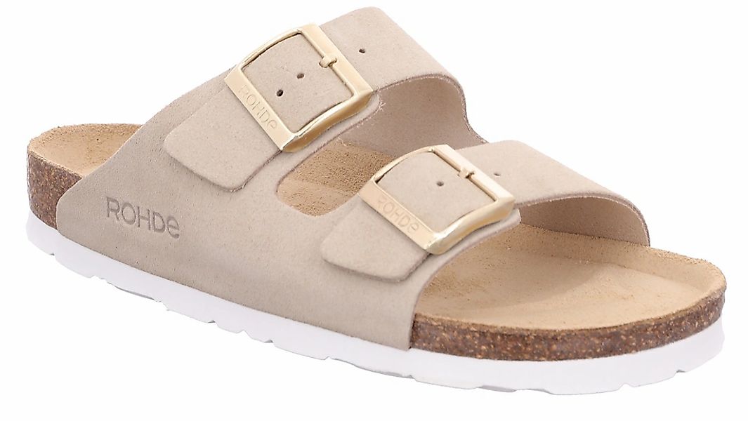 Rohde Pantolette "ALBA" Sommerschuh, Hausschuh, Zweischnaller, Strandschuh günstig online kaufen