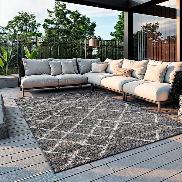 OTTO home Teppich "Sorren, LAGERRÄUMUNG" rechteckig 8 mm Höhe Rauten Muster günstig online kaufen