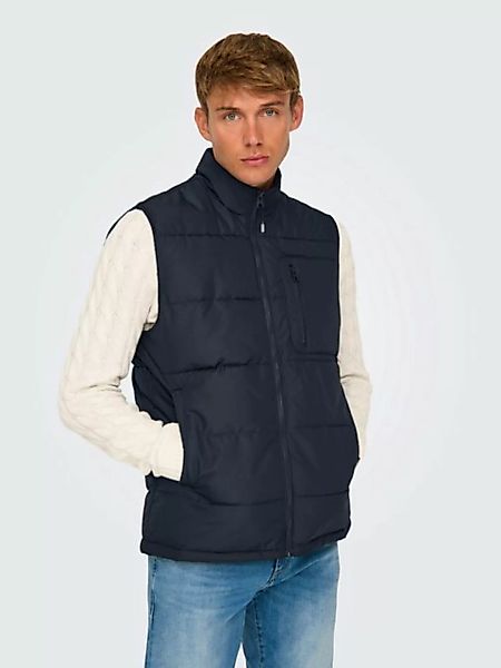 ONLY & SONS Steppweste ONSJAKE QUILTED VEST OTW günstig online kaufen