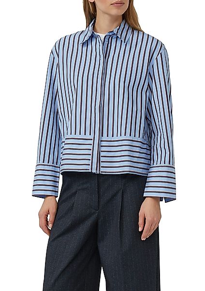 s.Oliver Langarmbluse mit Längs- und Querstreifen günstig online kaufen