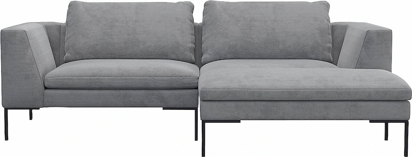 FLEXLUX Ecksofa "Loano, superbequemer Sitzkomfort durch Kaltschaum im Sitz, günstig online kaufen