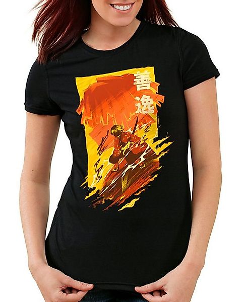 style3 T-Shirt Thunder Fight demon slayer anime japan manga cosplay günstig online kaufen