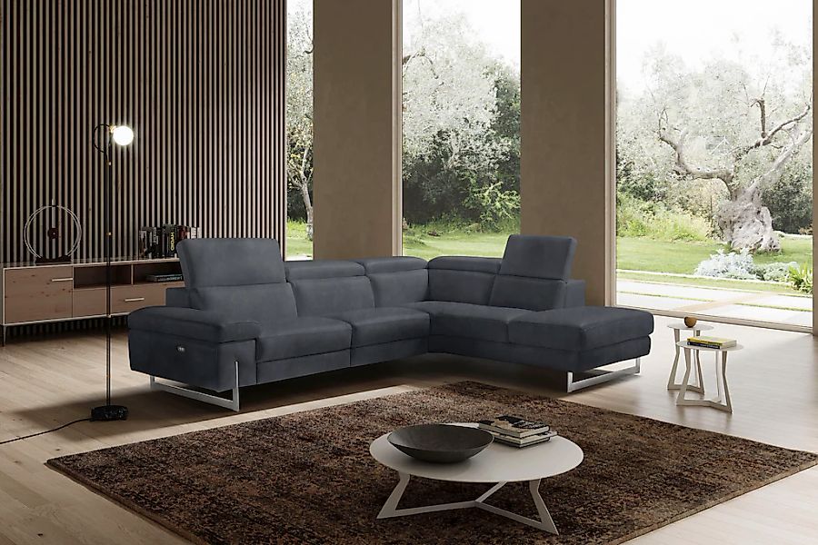 Egoitaliano Ecksofa "Candice, elegant, edel und bequem, erstklassiger Sitzk günstig online kaufen